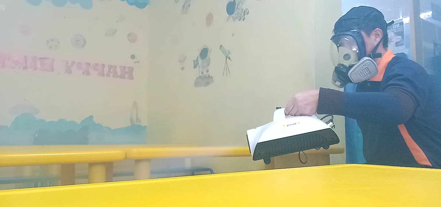 JA Hygiene service in a children’s learning area